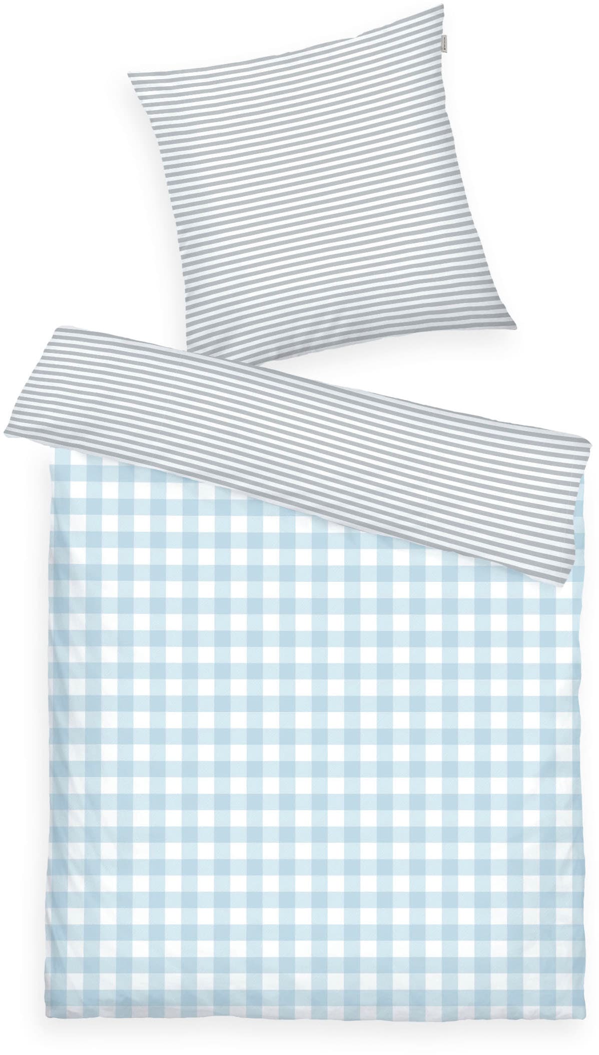 TOM TAILOR HOME Bettwäsche "CLASSIC CHECK in Gr. 135x200cm oder 155x220cm" 2 Stk. tlg. von Tom Tailor Home