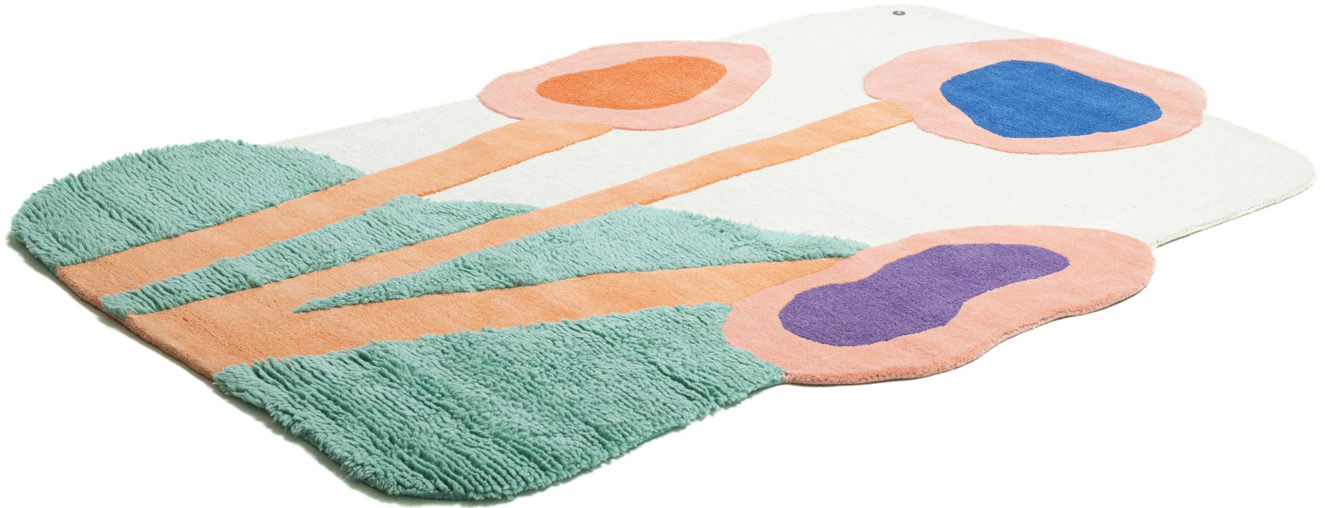 TOM TAILOR HOME Designteppich "Bings Colorful Poppy", rechteckig, 10 mm Höhe, Kurzflor, reine Wolle, modernes Design, abstrakte Blumen TOM TAILOR HOME Designteppich "Bings Colorful Poppy", rechteckig, 10 mm Höhe, Kurzflor, reine Wolle, modernes Design, abstrakte Blumen von Tom Tailor Home
