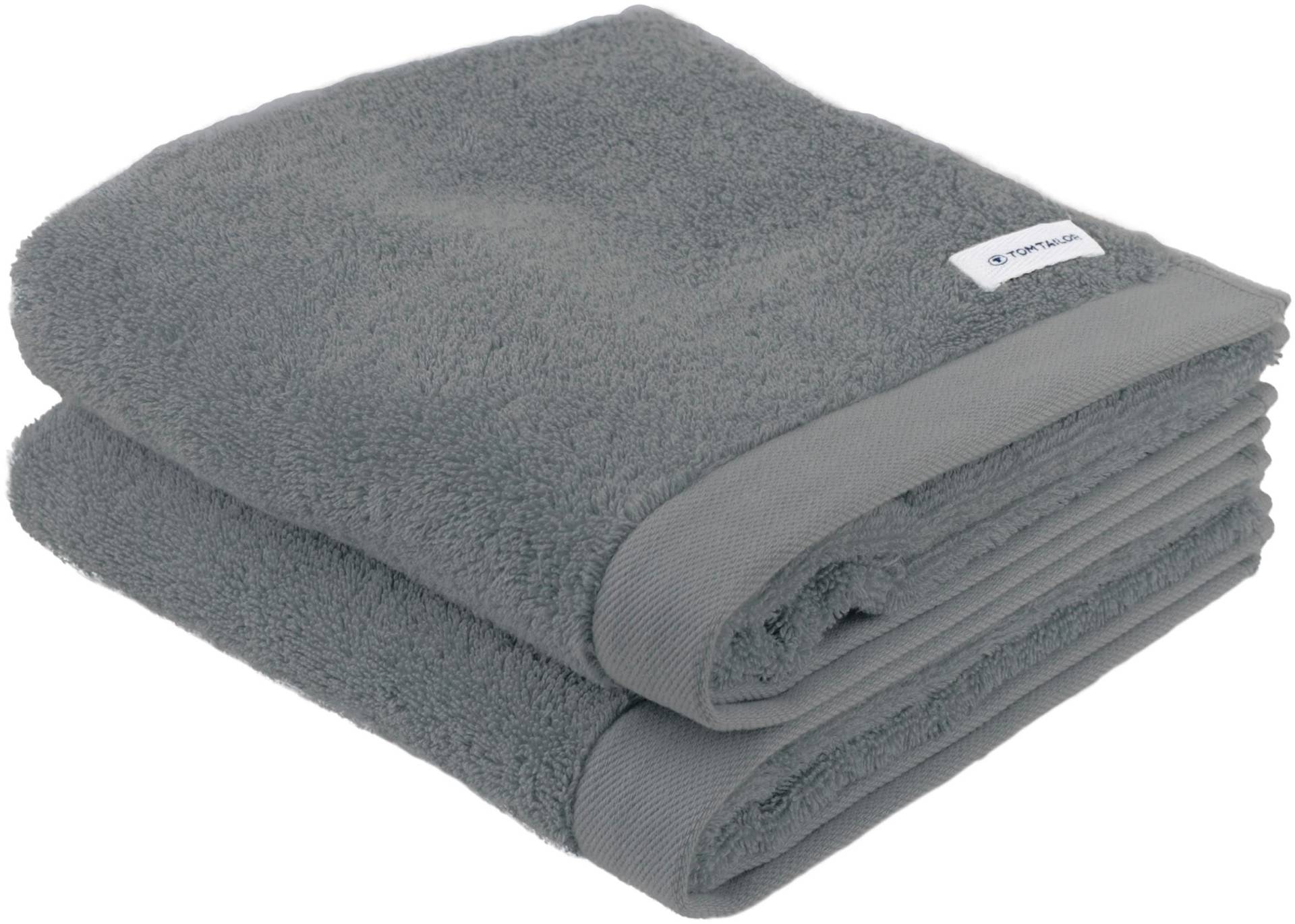 TOM TAILOR HOME Handtuch "COLOR BATH" 100% Baumwolle, 50x100 cm, uni, große Farbauswahl von Tom Tailor Home