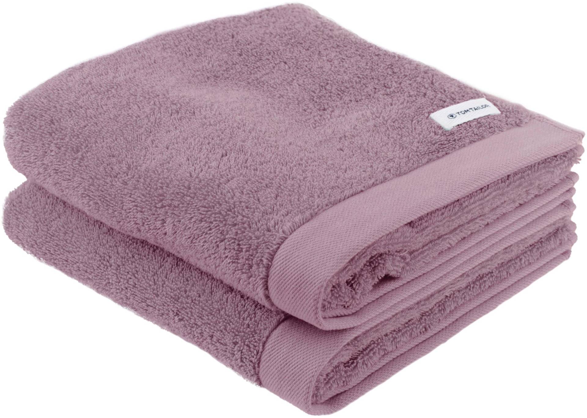 TOM TAILOR HOME Handtuch "Handtuch COLOR BATH", (2 St., 2er Set Handtücher 50 x 100 cm) von Tom Tailor Home