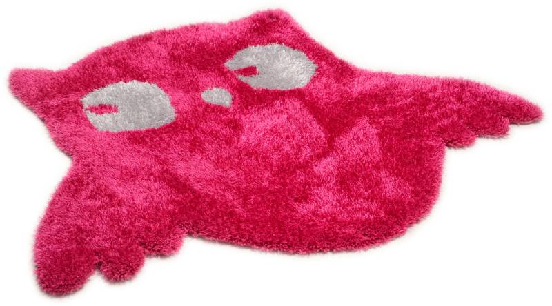 TOM TAILOR HOME Kinderteppich "Soft Eule" Motivform 35 mm Höhe super weich und flauschig, Kinderzimmer von Tom Tailor Home