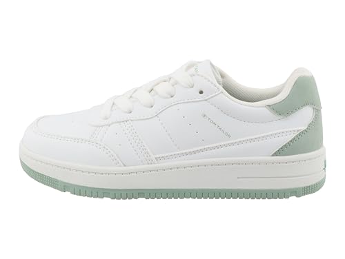 Tom Tailor Kids Mädchen 9570150001 Sneaker, White Green, 39 EU Tom Tailor Kids Mädchen 9570150001 Sneaker, White Green, 39 EU von Tom Tailor Kids