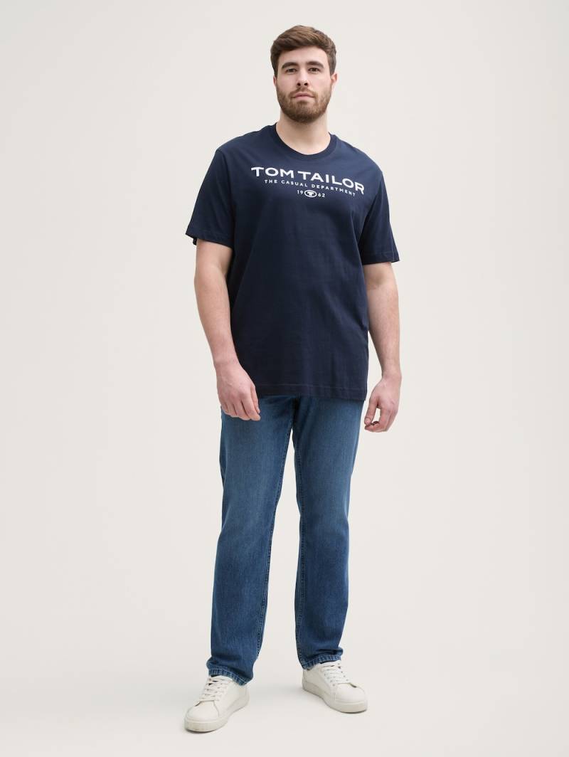 Große Größen REGULAR Jeans, Herren, blau, Größe: 114, Baumwolle, Happy Size DE Men von Tom Tailor Men PLUS