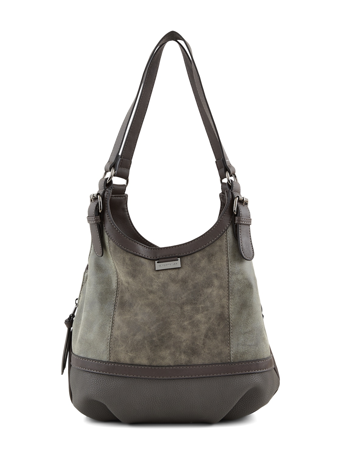 TOM TAILOR Damen Juna Shopper, grau, Gr. ONESIZE von Tom Tailor