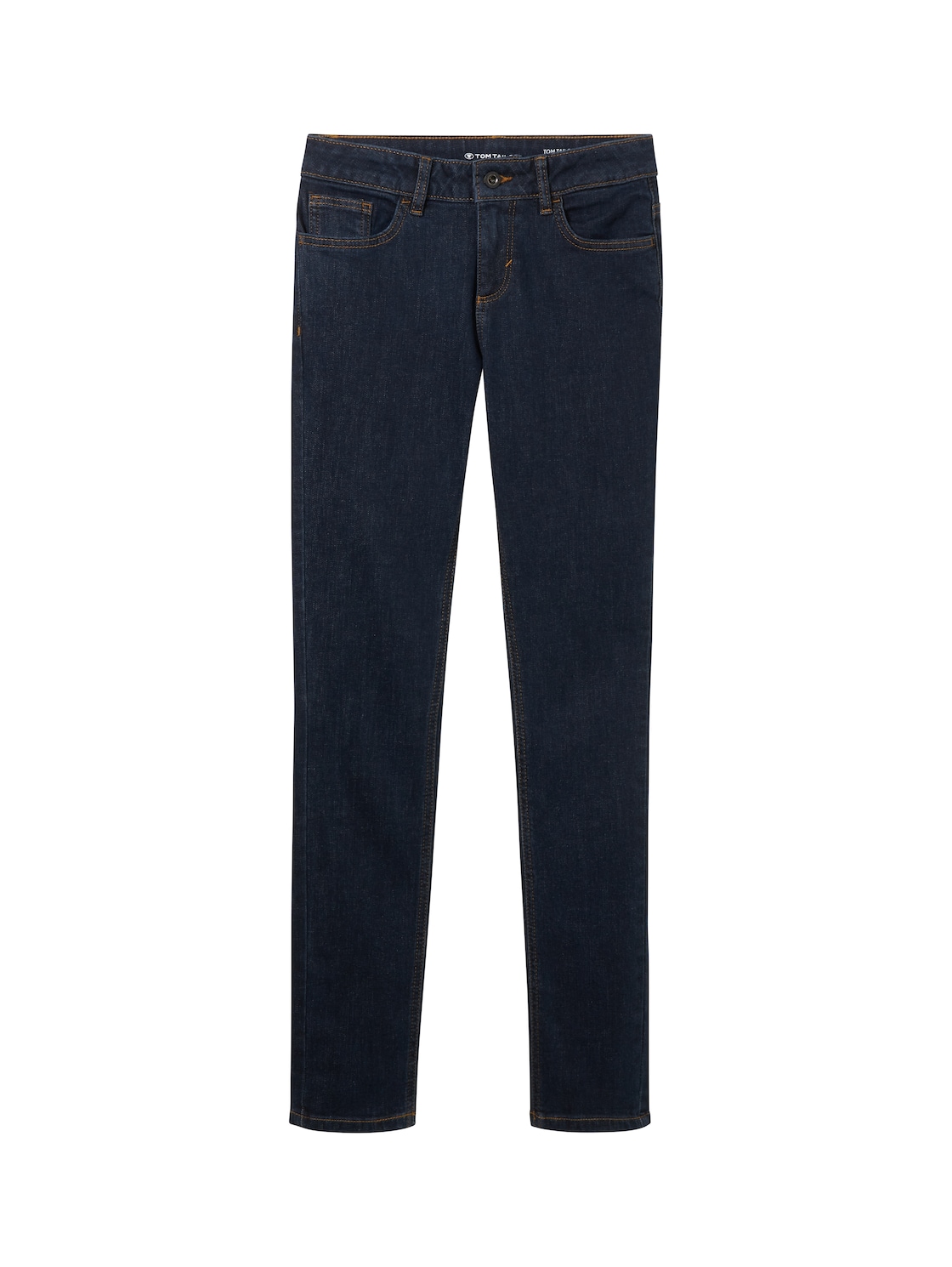 TOM TAILOR Damen TTALEXA SLIM Jeans, blau, Uni, Gr. 25/30 von Tom Tailor