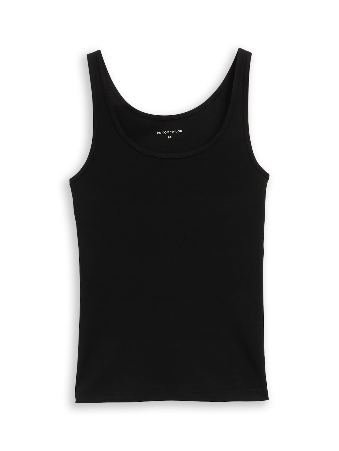 TOM TAILOR Damen Basic Slim Fit Top, schwarz, Uni, Gr. XS TOM TAILOR Damen Basic Slim Fit Top, schwarz, Uni, Gr. XS von Tom Tailor