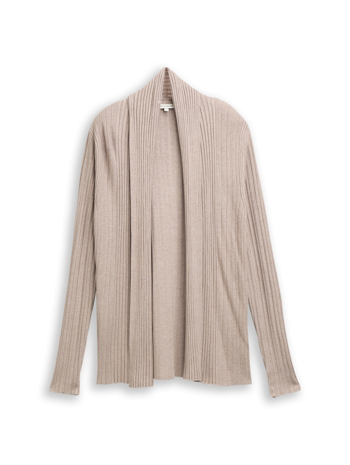 TOM TAILOR Damen Cardigan mit Schalkragen, braun, Meliert, Gr. L TOM TAILOR Damen Cardigan mit Schalkragen, braun, Meliert, Gr. L von Tom Tailor