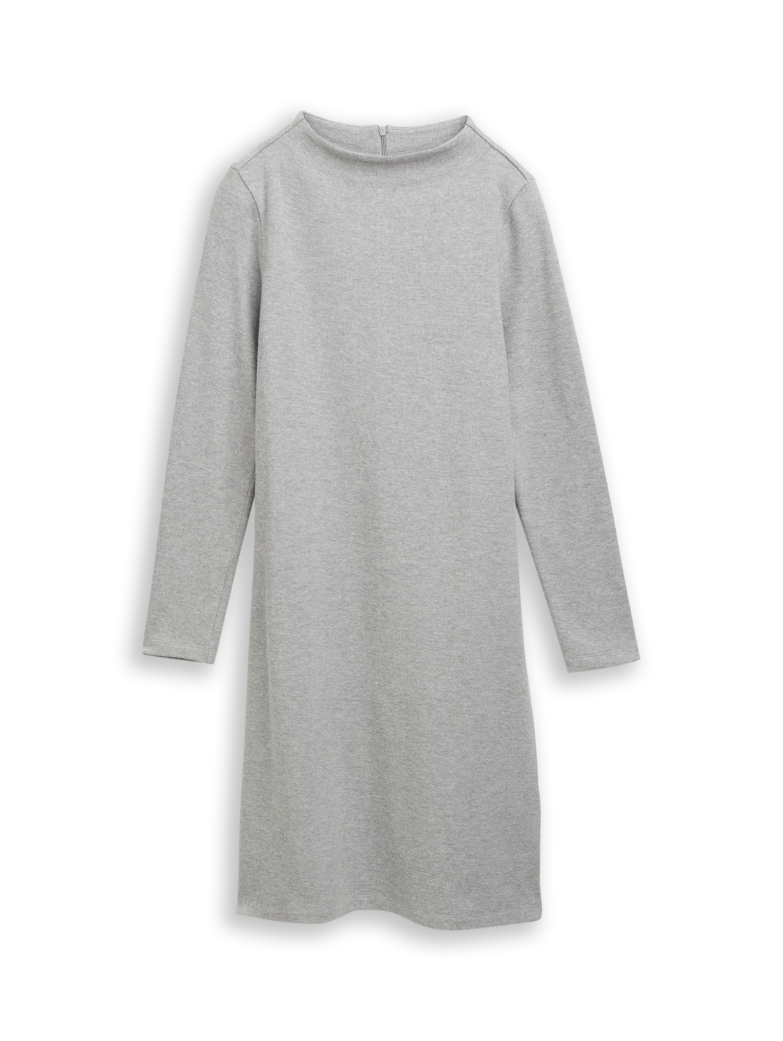 TOM TAILOR Damen Cosy Kleid mit Stehkragen, bunt, Meliert, Gr. 36 von Tom Tailor