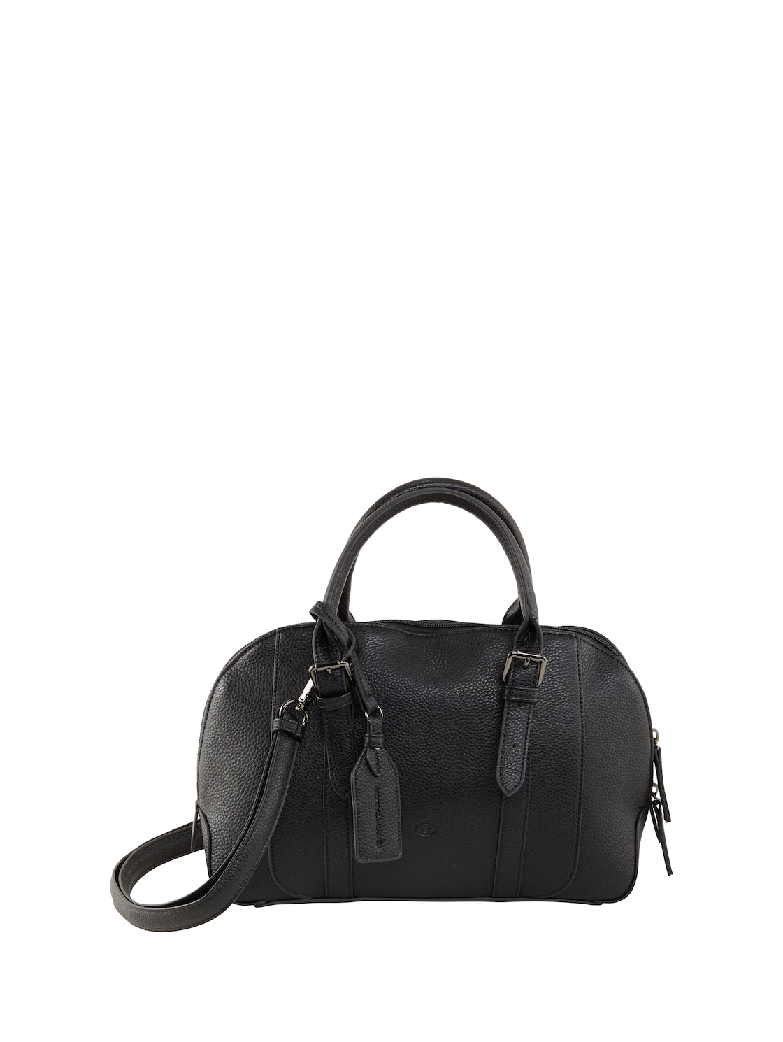 TOM TAILOR Damen Danielle Handtasche aus Kunstleder, schwarz, Uni, Gr. ONESIZE von Tom Tailor