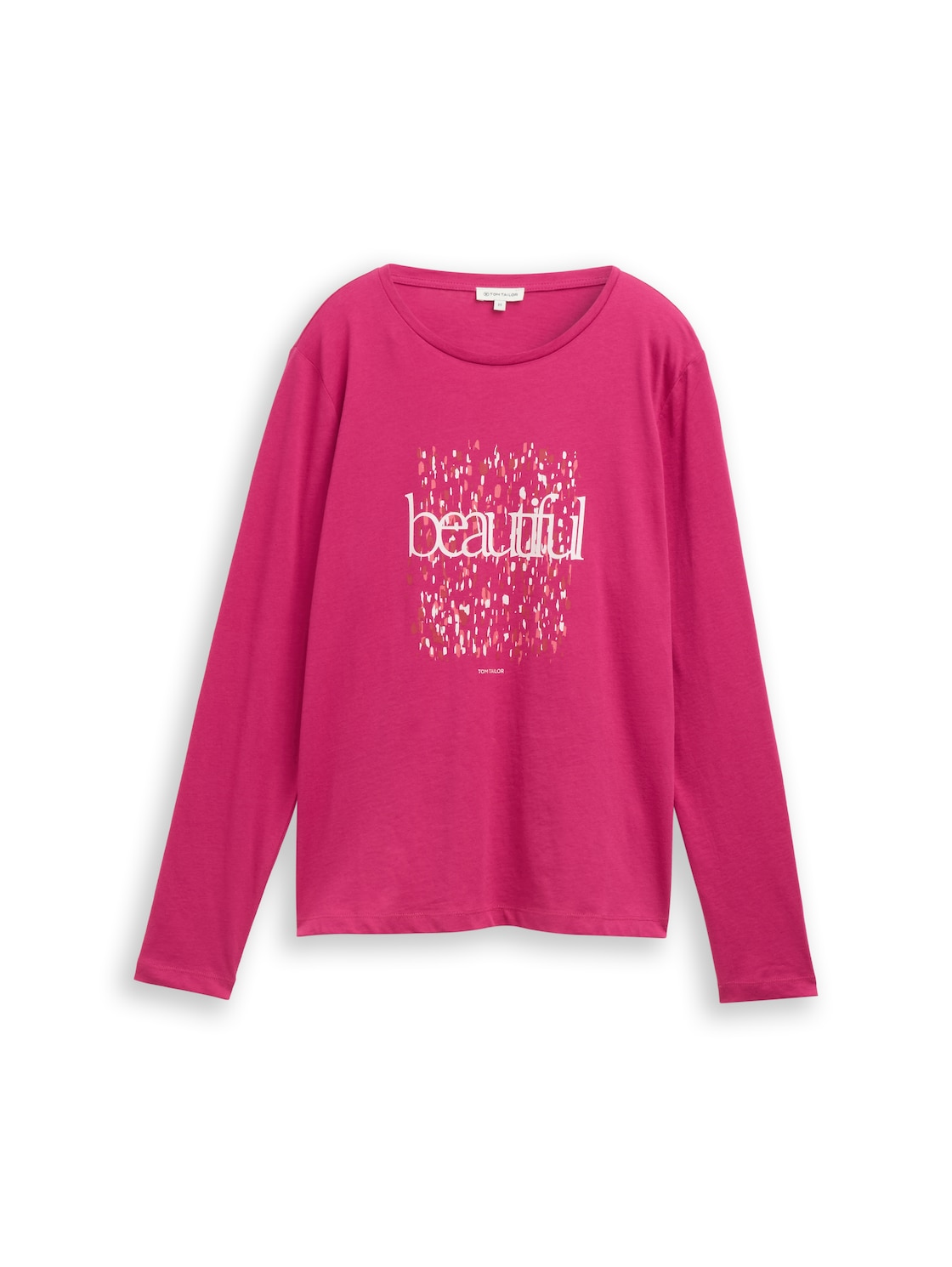 TOM TAILOR Damen Langarmshirt mit Print, bunt, Uni, Gr. L TOM TAILOR Damen Langarmshirt mit Print, bunt, Uni, Gr. L von Tom Tailor