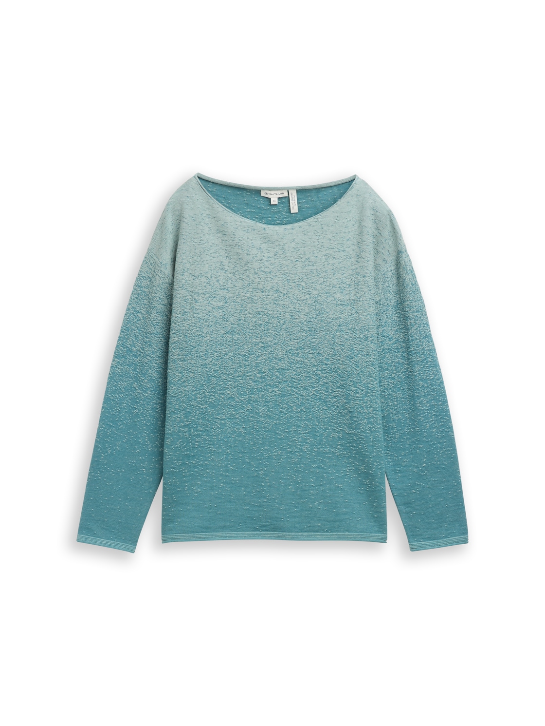 TOM TAILOR Damen Loose Fit Strickpullover mit Farbverlauf, grün, Farbverlauf, Gr. XS TOM TAILOR Damen Loose Fit Strickpullover mit Farbverlauf, grün, Farbverlauf, Gr. XS von Tom Tailor