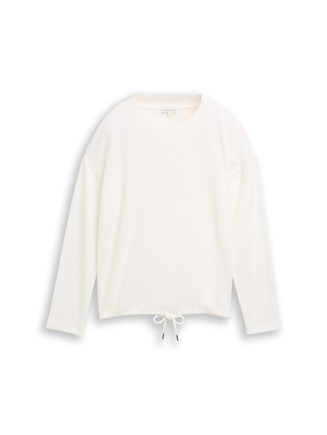 TOM TAILOR Damen Loose Fit Sweatshirt, weiß, Uni, Gr. XXXL TOM TAILOR Damen Loose Fit Sweatshirt, weiß, Uni, Gr. XXXL von Tom Tailor