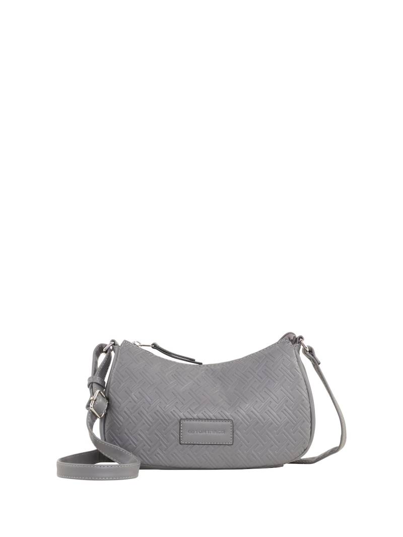 TOM TAILOR Damen TTMIRENDA Umhängetasche mit Logo-Prägung, grau, Uni, Gr. ONESIZE von Tom Tailor