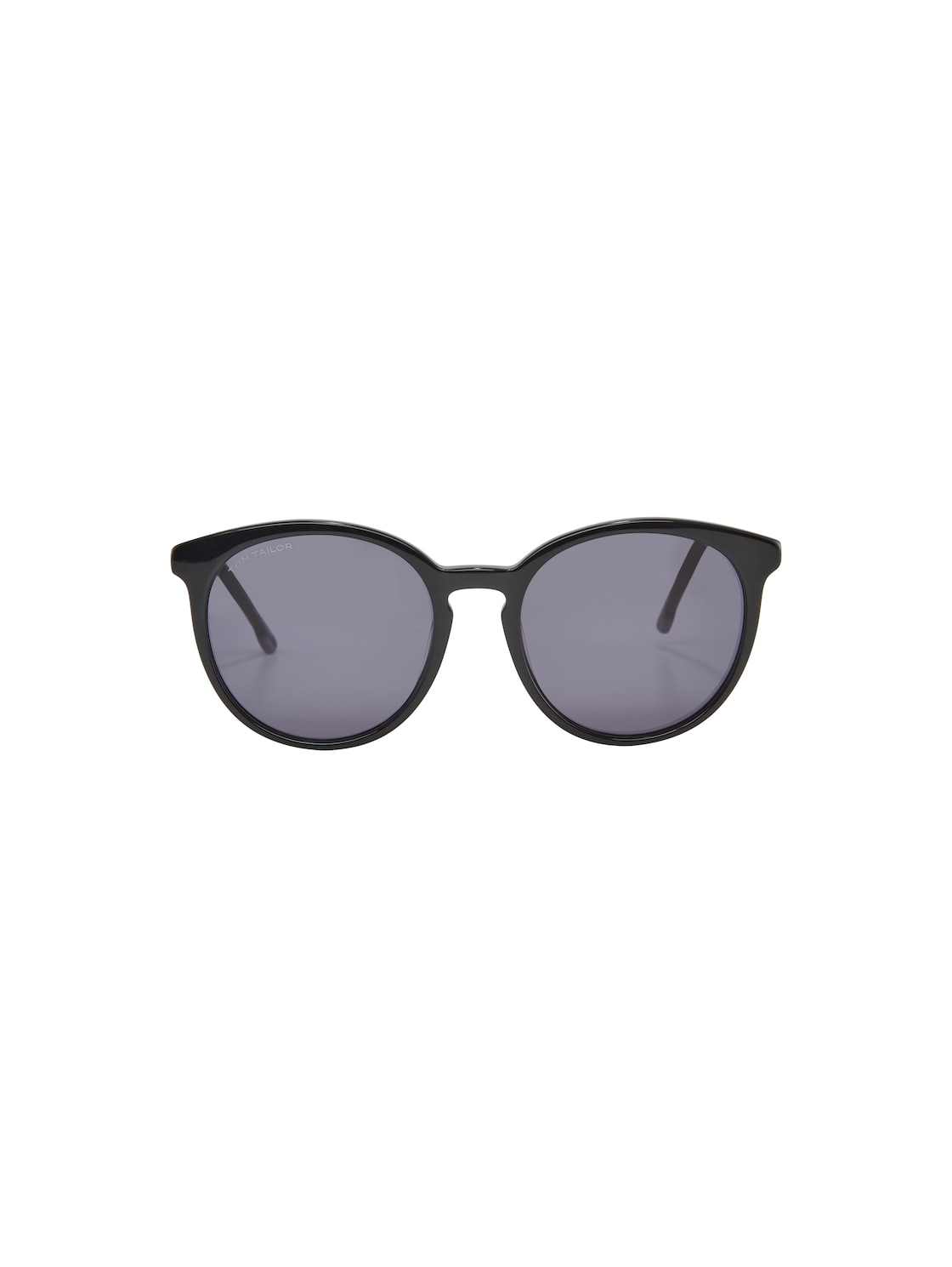 TOM TAILOR Damen Ovale Retro-Sonnenbrille, schwarz, Uni, Gr. ONESIZE von Tom Tailor