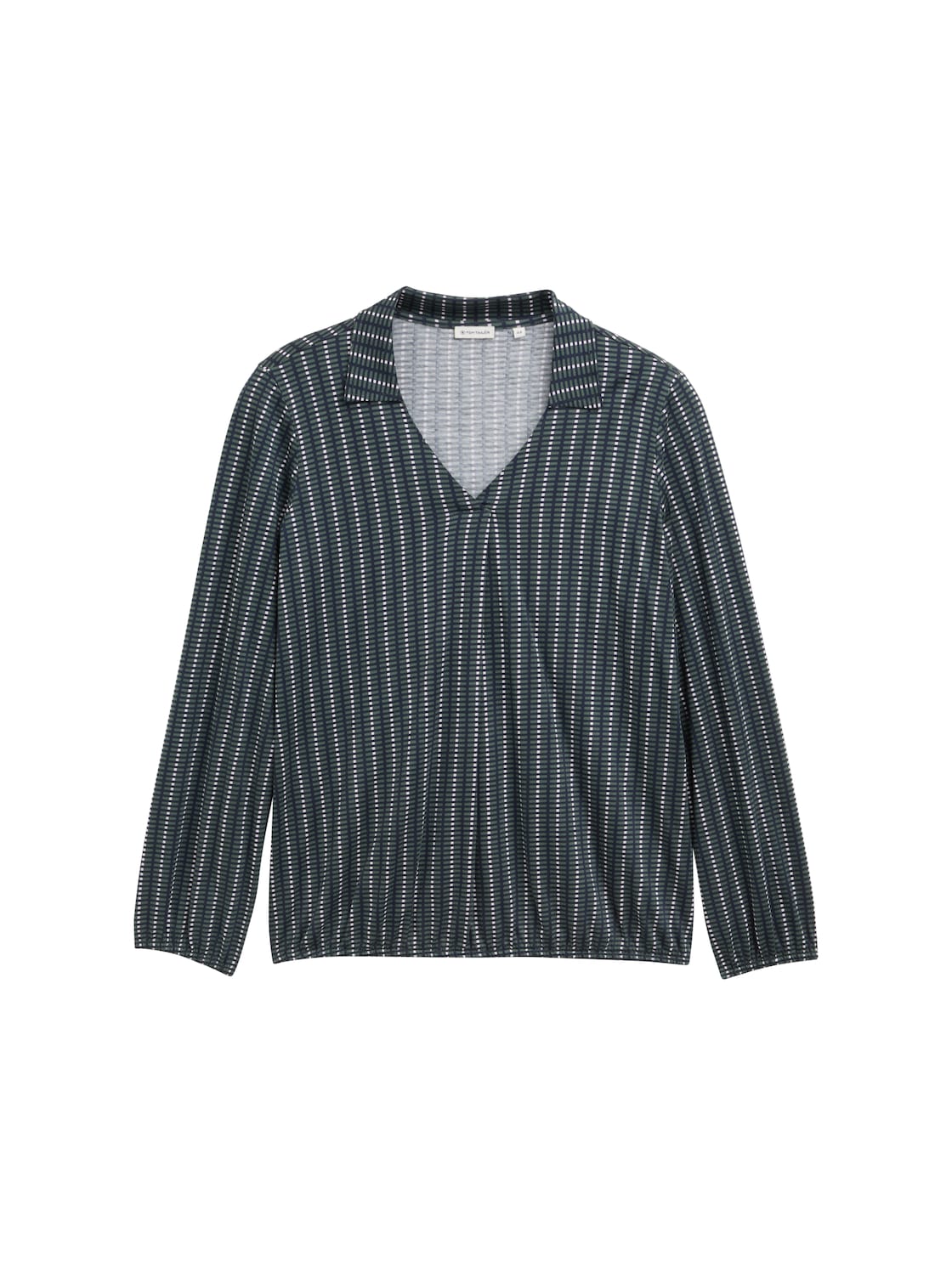 TOM TAILOR Damen Plus Size - Gemustertes Blusenshirt, blau, Gemustert, Gr. 48 TOM TAILOR Damen Plus Size - Gemustertes Blusenshirt, blau, Gemustert, Gr. 48 von Tom Tailor