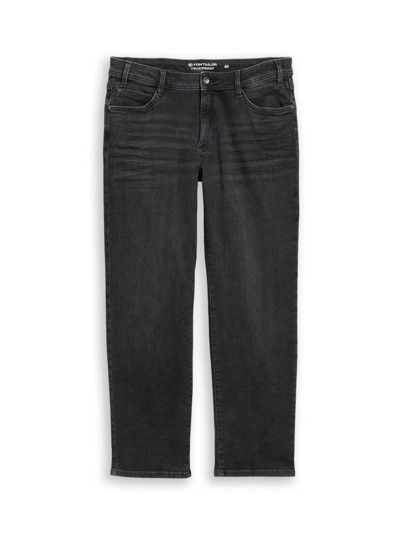 TOM TAILOR Damen Plus Size - Straight Jeans, schwarz, Uni, Gr. 46 TOM TAILOR Damen Plus Size - Straight Jeans, schwarz, Uni, Gr. 46 von Tom Tailor