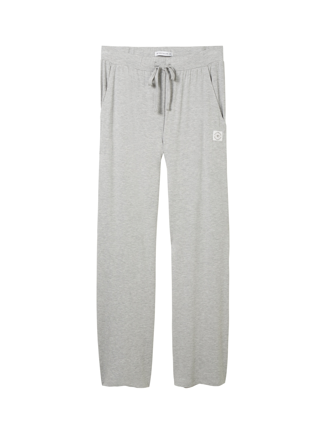 TOM TAILOR Damen Pyjama Hose in Melange Optik, grau, Melange Optik, Gr. L/40 von Tom Tailor