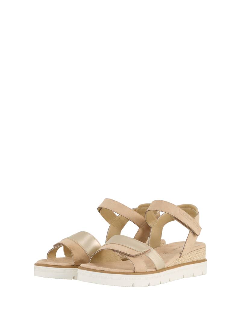 TOM TAILOR Damen Sandalen mit Keilabsatz, beige, Uni, Gr. 41 TOM TAILOR Damen Sandalen mit Keilabsatz, beige, Uni, Gr. 41 von Tom Tailor
