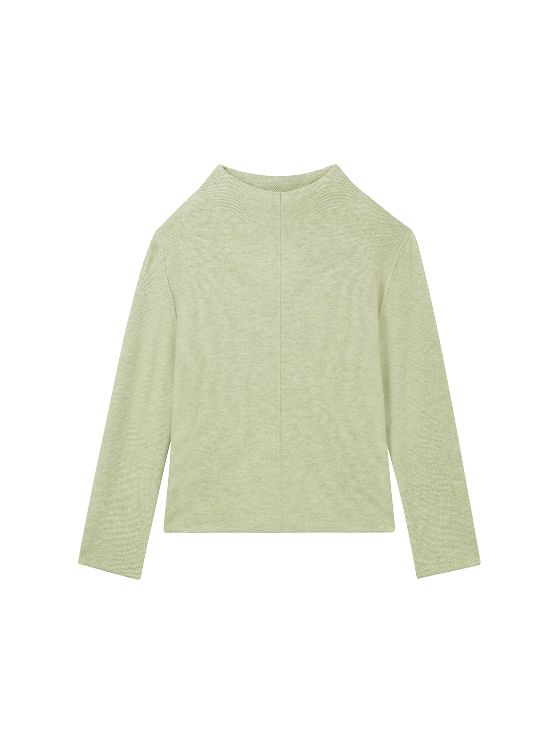 TOM TAILOR Damen Strickpullover mit LENZING™ ECOVERO™, grün, Uni, Gr. XXL von Tom Tailor
