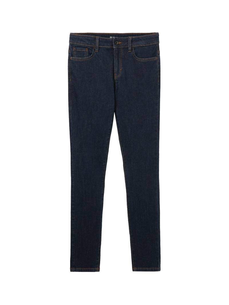 TOM TAILOR Damen TTALEXA SKINNY Jeans, blau, Uni, Gr. 26/32 von Tom Tailor