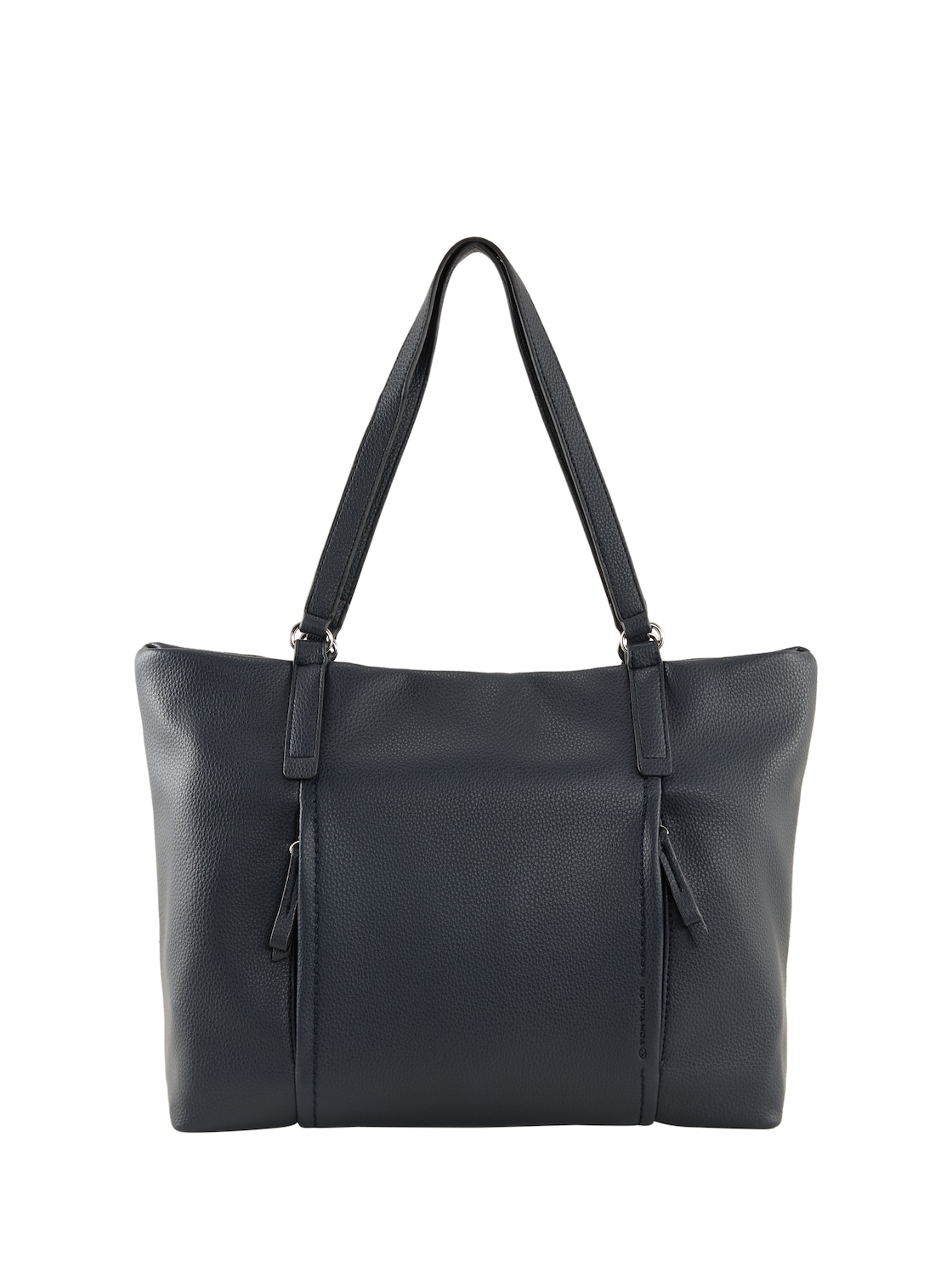 TOM TAILOR Damen TTBECA L Shopper mit Reißverschluss-Details, blau, Uni, Gr. ONESIZE TOM TAILOR Damen TTBECA L Shopper mit Reißverschluss-Details, blau, Uni, Gr. ONESIZE von Tom Tailor