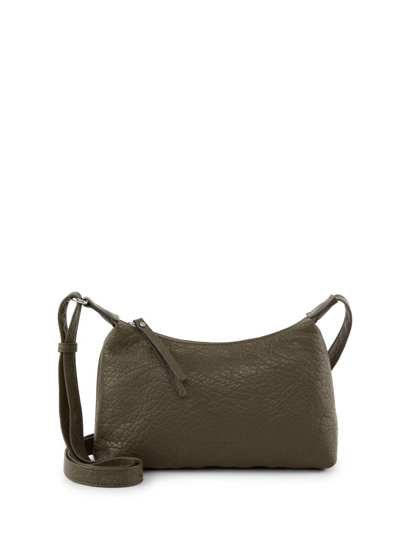 TOM TAILOR Damen TTEVELINA S Umhängetasche aus genarbtem Lederimitat, grün, Uni, Gr. ONESIZE von Tom Tailor