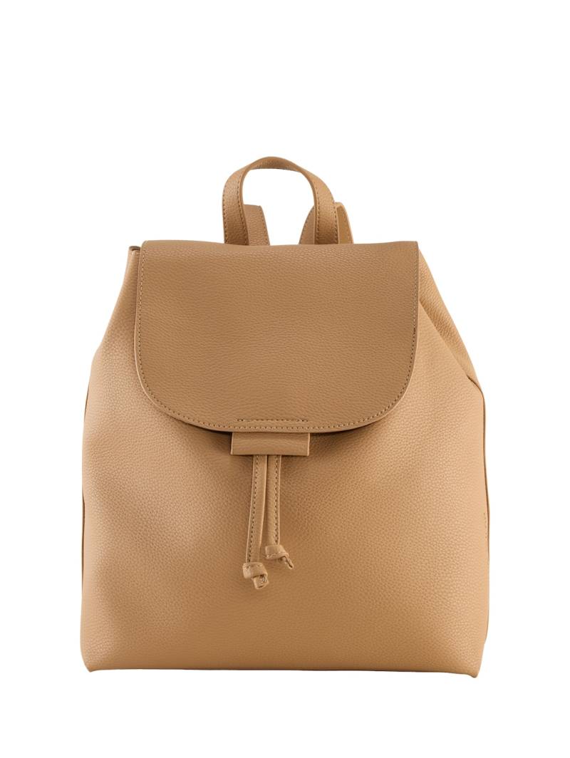 TOM TAILOR Damen TTFILIPA M Rucksack mit Umschlag und Magnetverschluss, braun, Uni, Gr. ONESIZE von Tom Tailor