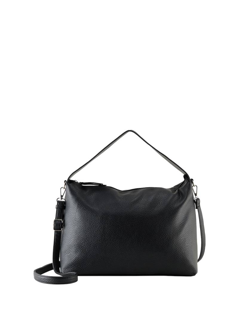TOM TAILOR Damen TTLISSI M Beuteltasche aus Lederimitat, schwarz, Uni, Gr. ONESIZE von Tom Tailor
