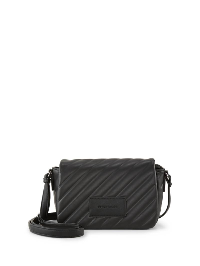 TOM TAILOR Damen TTMIRELA S Umhängetasche mit Wattierung, schwarz, Uni, Gr. ONESIZE von Tom Tailor