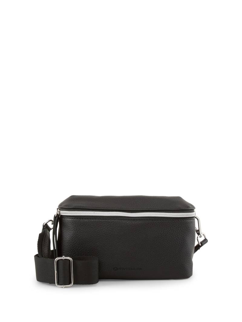 TOM TAILOR Damen TTORLA Gürteltasche aus Lederimitat, schwarz, Uni, Gr. ONESIZE von Tom Tailor