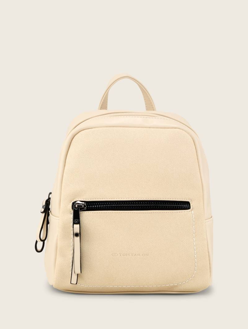 TOM TAILOR Damen Tamara Rucksack, beige, Uni, Gr. ONESIZE von Tom Tailor