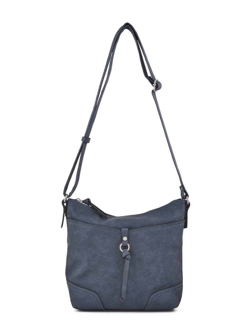 TOM TAILOR Damen TTIMERI S Umhängetasche mit Quasten-Detail, blau, Uni, Gr. ONESIZE von Tom Tailor