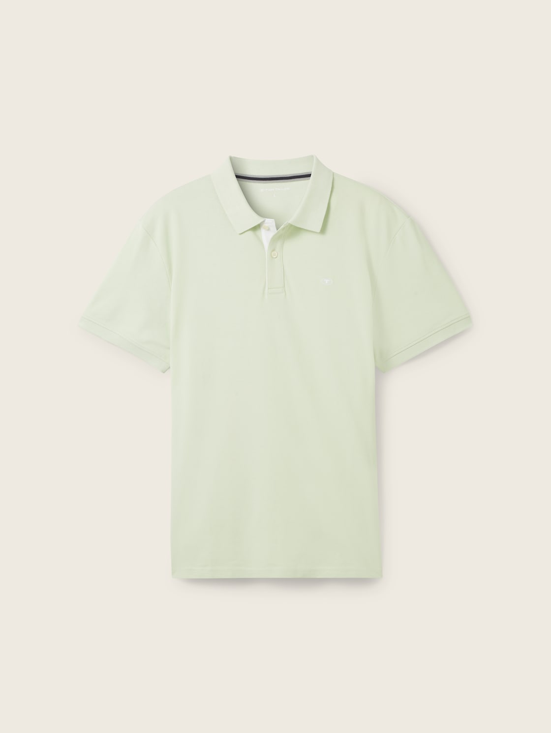 TOM TAILOR Herren Basic Polo Shirt, grün, Uni, Gr. S von Tom Tailor