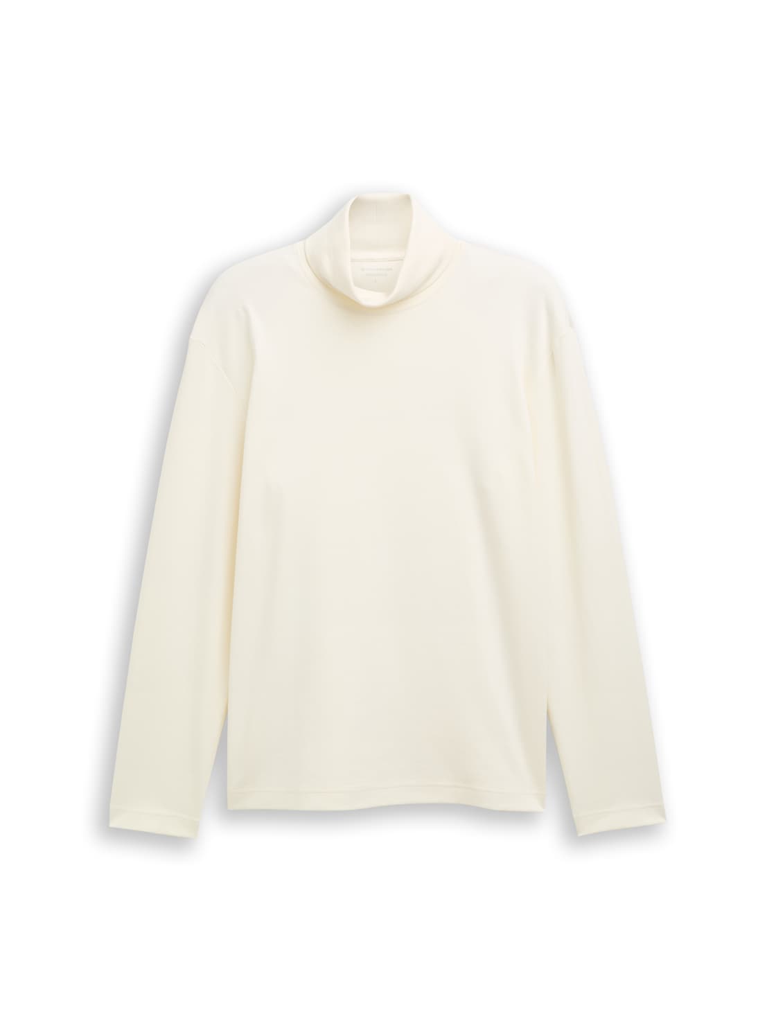 TOM TAILOR Herren Basic Rollkragenshirt, braun, Uni, Gr. M von Tom Tailor