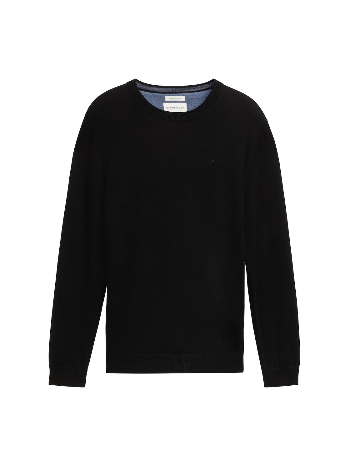 TOM TAILOR Herren Basic Strickpullover, schwarz, Uni, Gr. XXL TOM TAILOR Herren Basic Strickpullover, schwarz, Uni, Gr. XXL von Tom Tailor