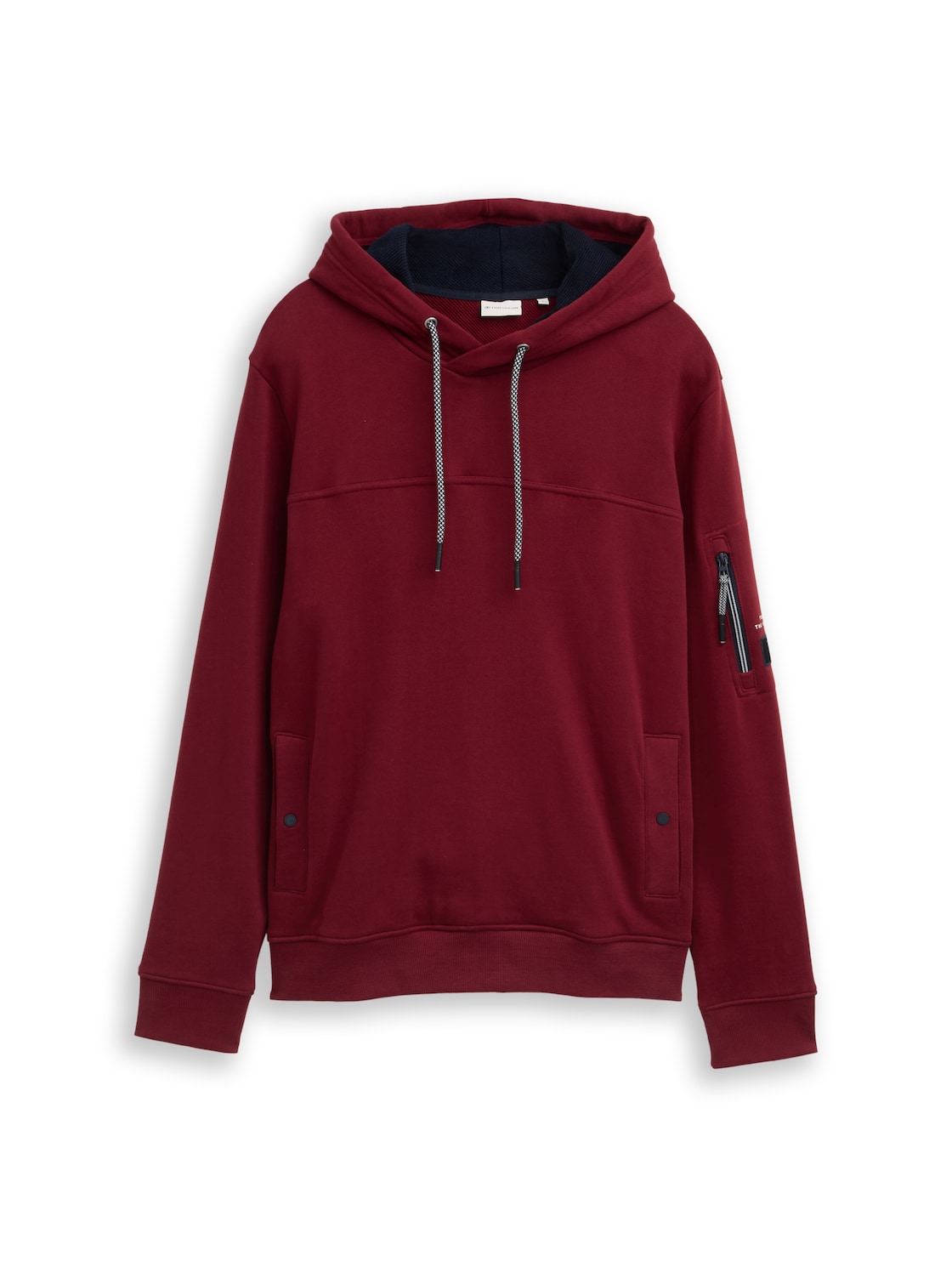 TOM TAILOR Herren Hoodie Sweatshirt mit Taschen, rot, Uni, Gr. XXL TOM TAILOR Herren Hoodie Sweatshirt mit Taschen, rot, Uni, Gr. XXL von Tom Tailor