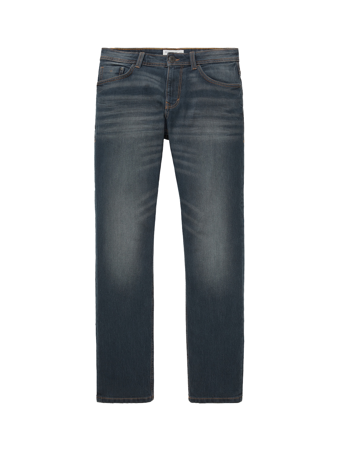 TOM TAILOR Herren Marvin Straight Jeans, blau, Uni, Gr. 34/34 von Tom Tailor