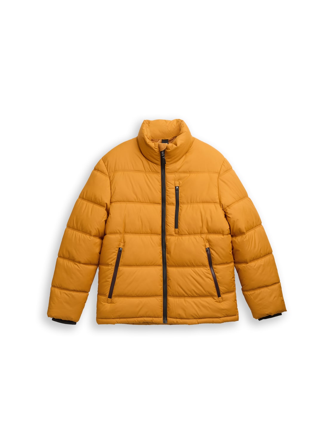 TOM TAILOR Herren Puffer-Jacke aus wasserabweisendem Material, braun, Uni, Gr. XXL von Tom Tailor