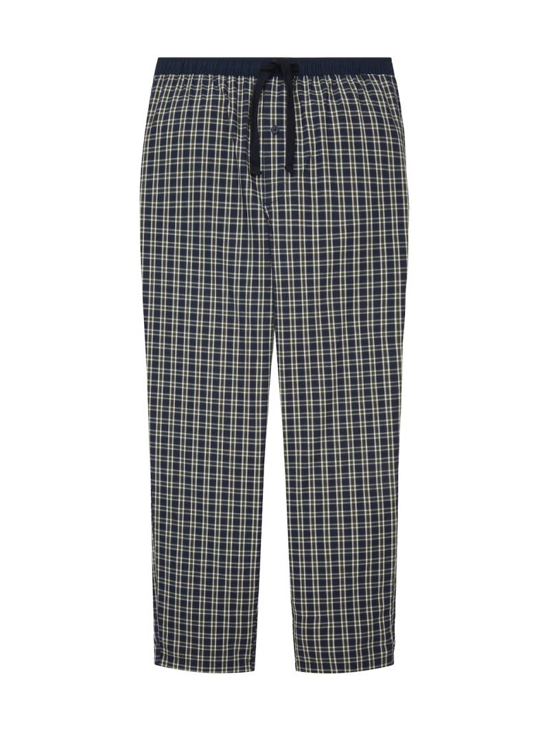 TOM TAILOR Herren Pyjama-Hose aus Baumwolle mit Karomuster, grün, Kariert, Gr. 52 von Tom Tailor