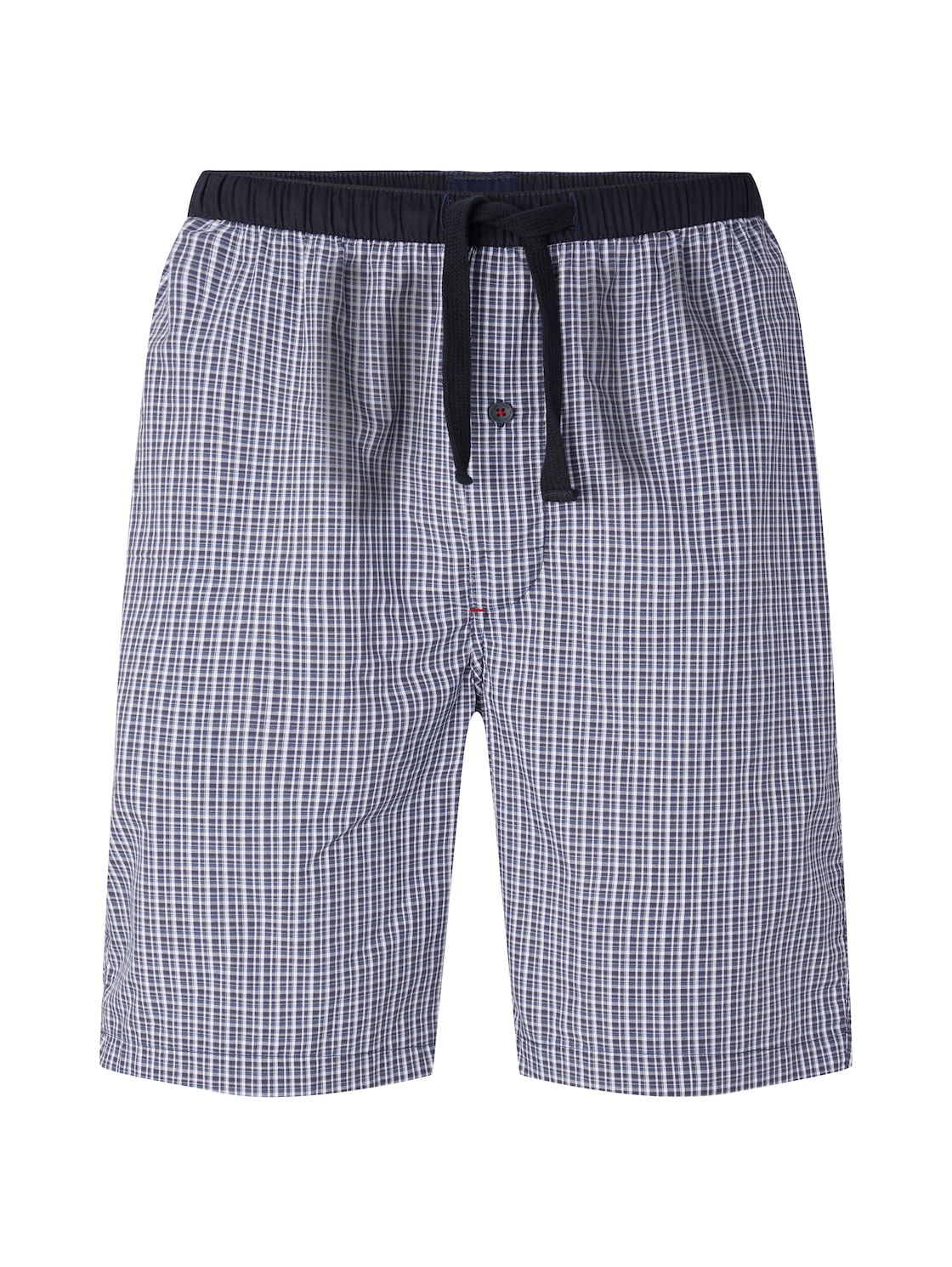 TOM TAILOR Herren Pyjama Shorts, blau, Karomuster, Gr. 48/S von Tom Tailor