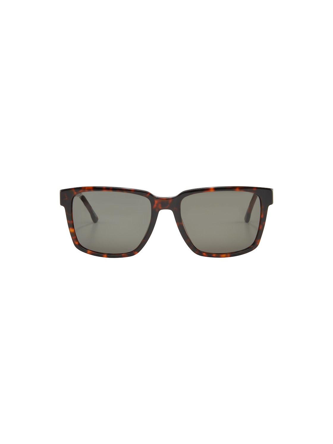 TOM TAILOR Herren Rechteckige Sonnenbrille, braun, Animalprint, Gr. ONESIZE von Tom Tailor