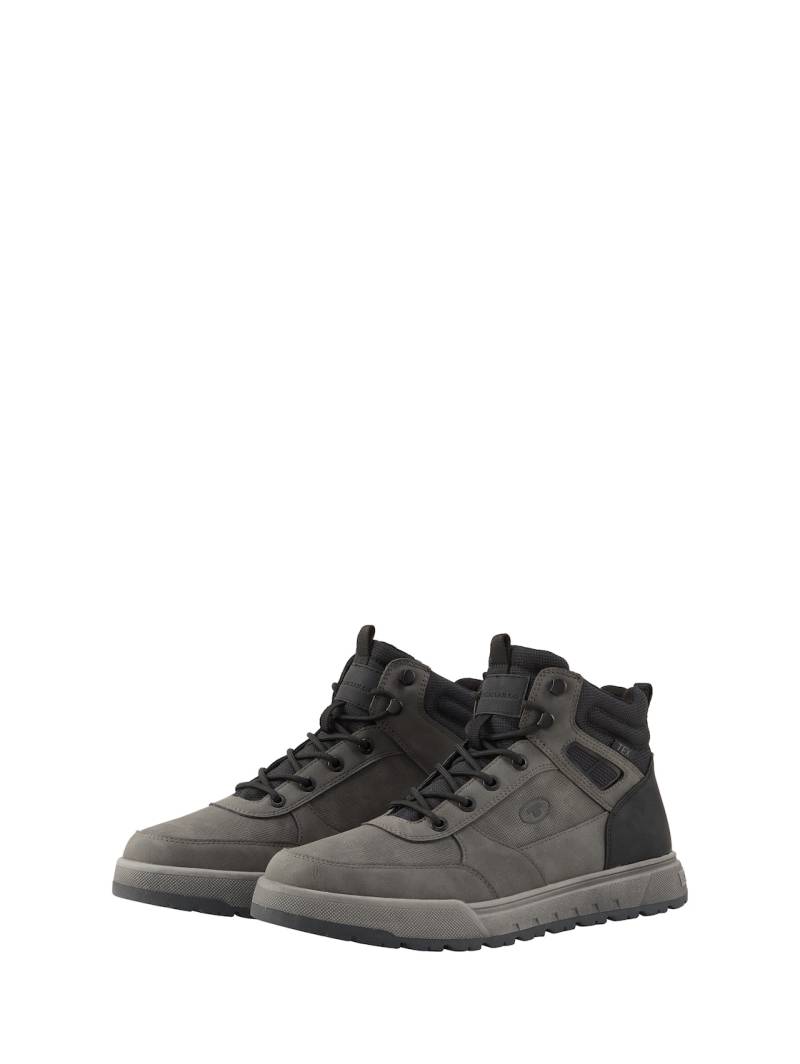 TOM TAILOR Herren Stiefeletten zum Schnüren, grau, Uni, Gr. 44 von Tom Tailor