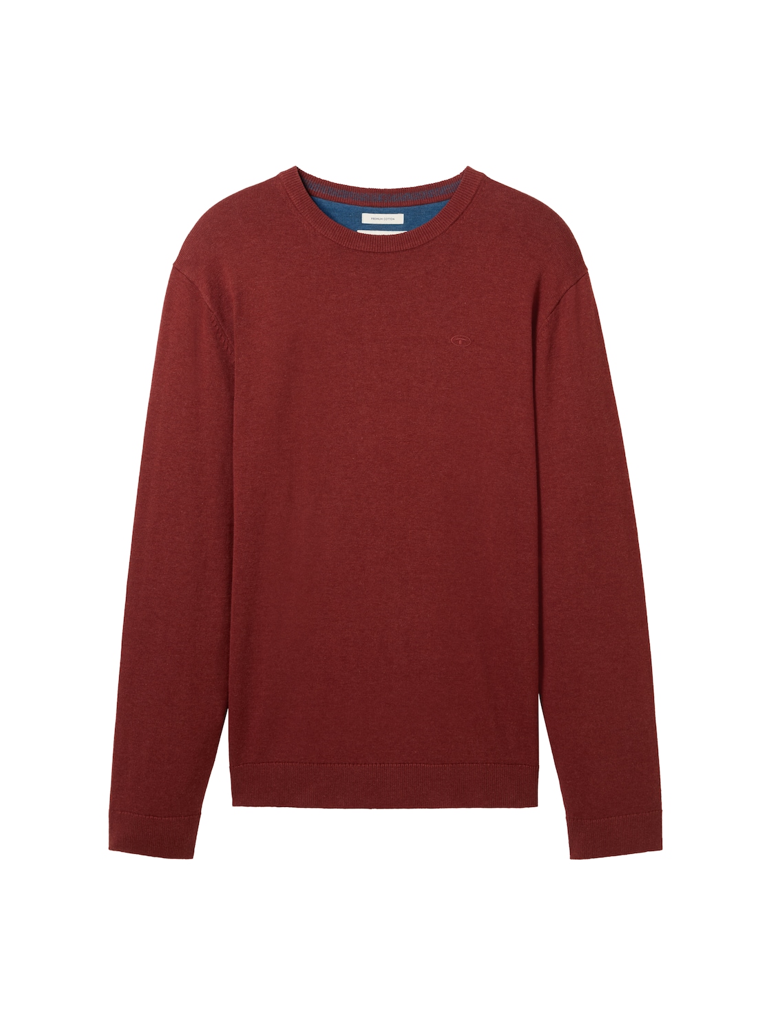 TOM TAILOR Herren Strickpullover mit Rundhalsausschnitt, rot, Uni, Gr. L TOM TAILOR Herren Strickpullover mit Rundhalsausschnitt, rot, Uni, Gr. L von Tom Tailor