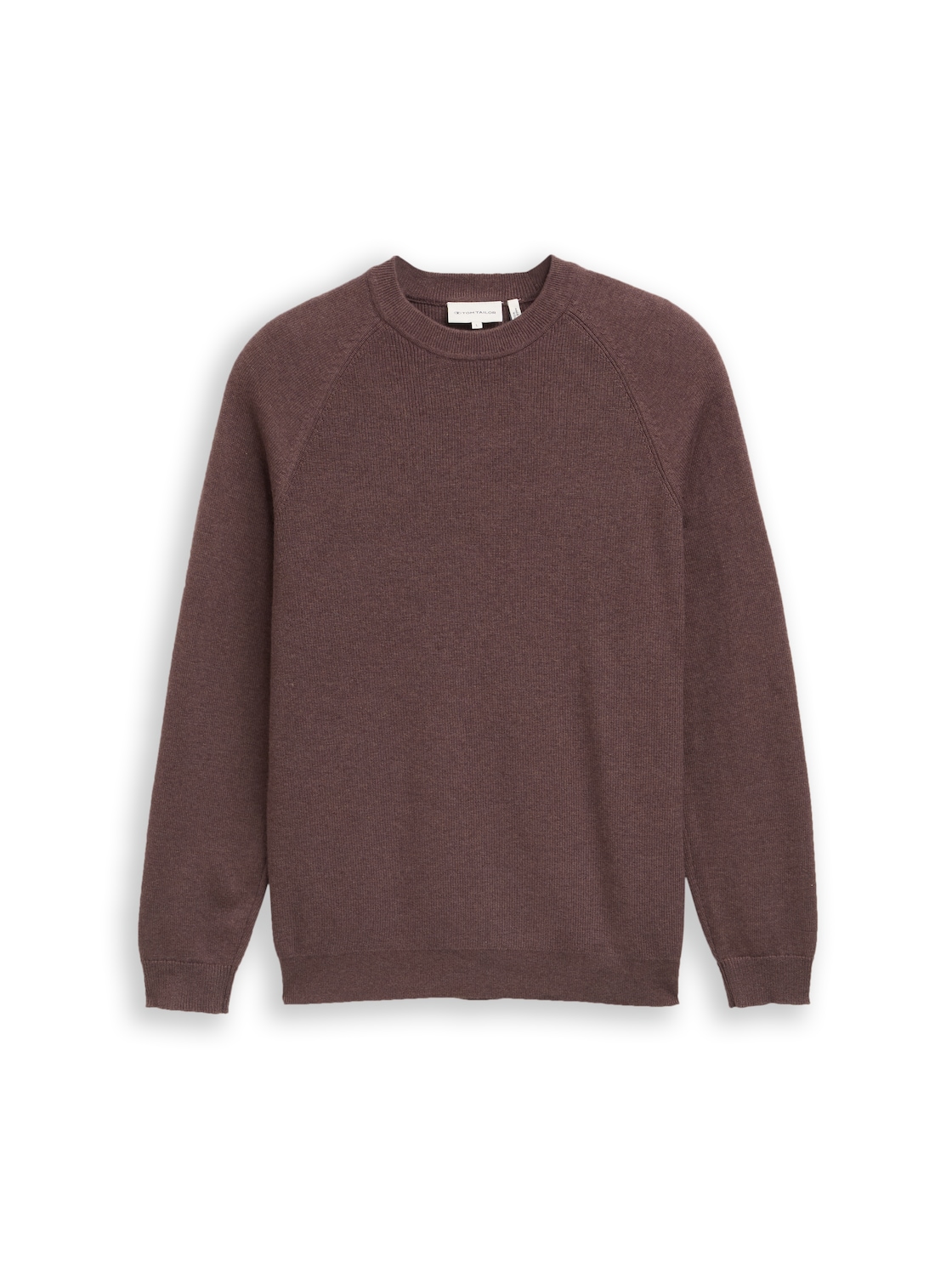 TOM TAILOR Herren Strickpullover mit Wollanteil, braun, Meliert, Gr. XXXL von Tom Tailor