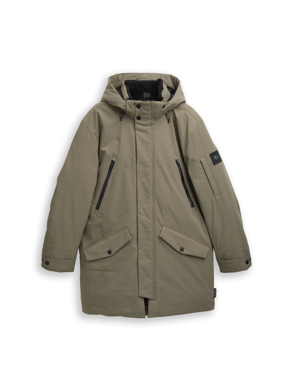 TOM TAILOR Herren TT.PRO.TECH Parka mit abnehmbarer Kapuze, grün, Uni, Gr. XL TOM TAILOR Herren TT.PRO.TECH Parka mit abnehmbarer Kapuze, grün, Uni, Gr. XL von Tom Tailor