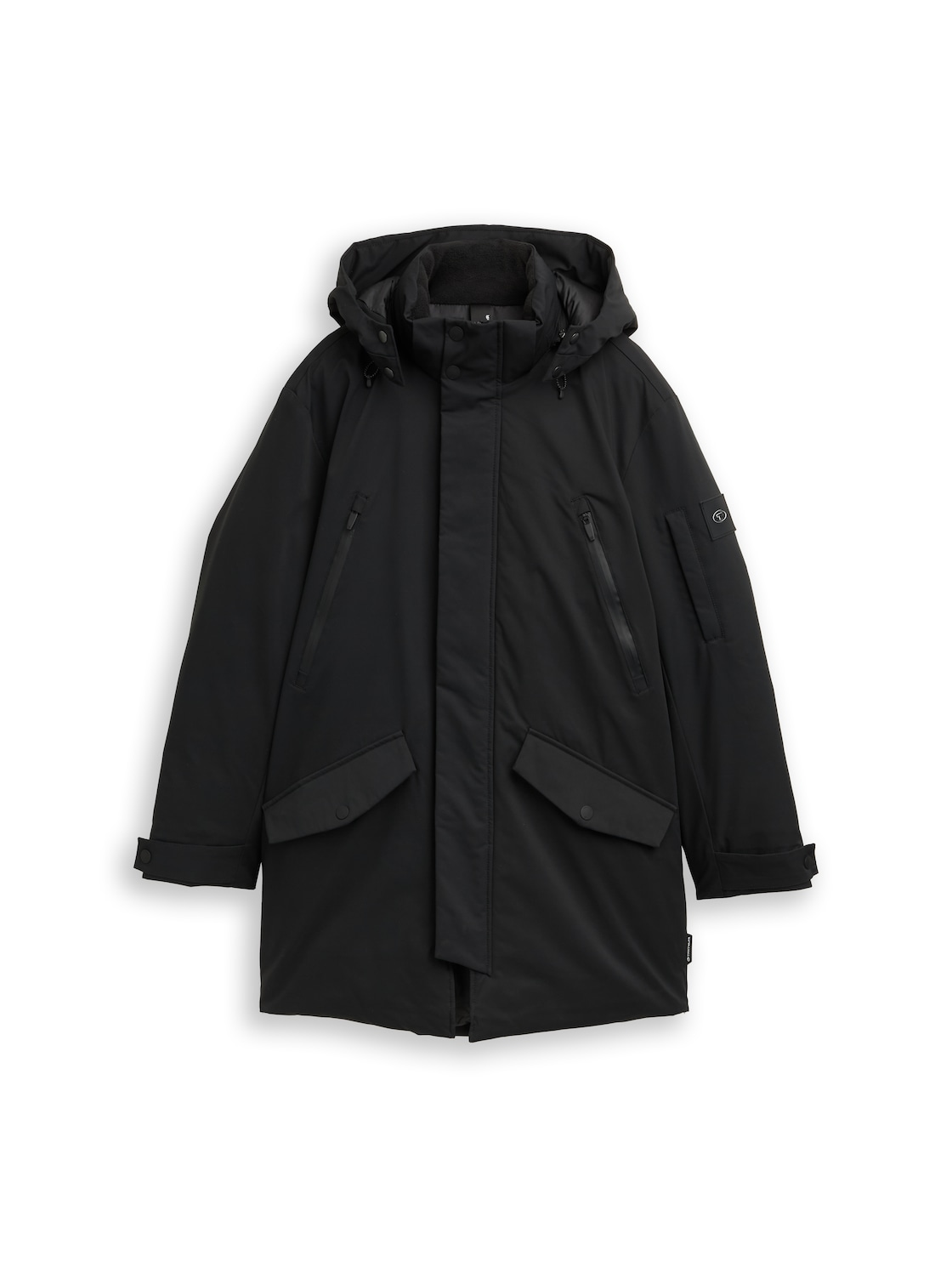 TOM TAILOR Herren TT.PRO.TECH Parka mit abnehmbarer Kapuze, schwarz, Uni, Gr. L TOM TAILOR Herren TT.PRO.TECH Parka mit abnehmbarer Kapuze, schwarz, Uni, Gr. L von Tom Tailor