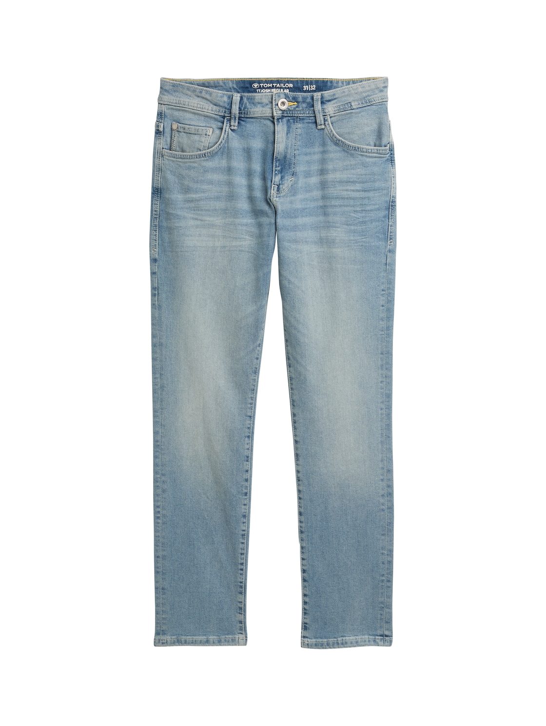 TOM TAILOR Herren TTJOSH REGULAR SLIM Jeans, blau, Uni, Gr. 34/34 von Tom Tailor