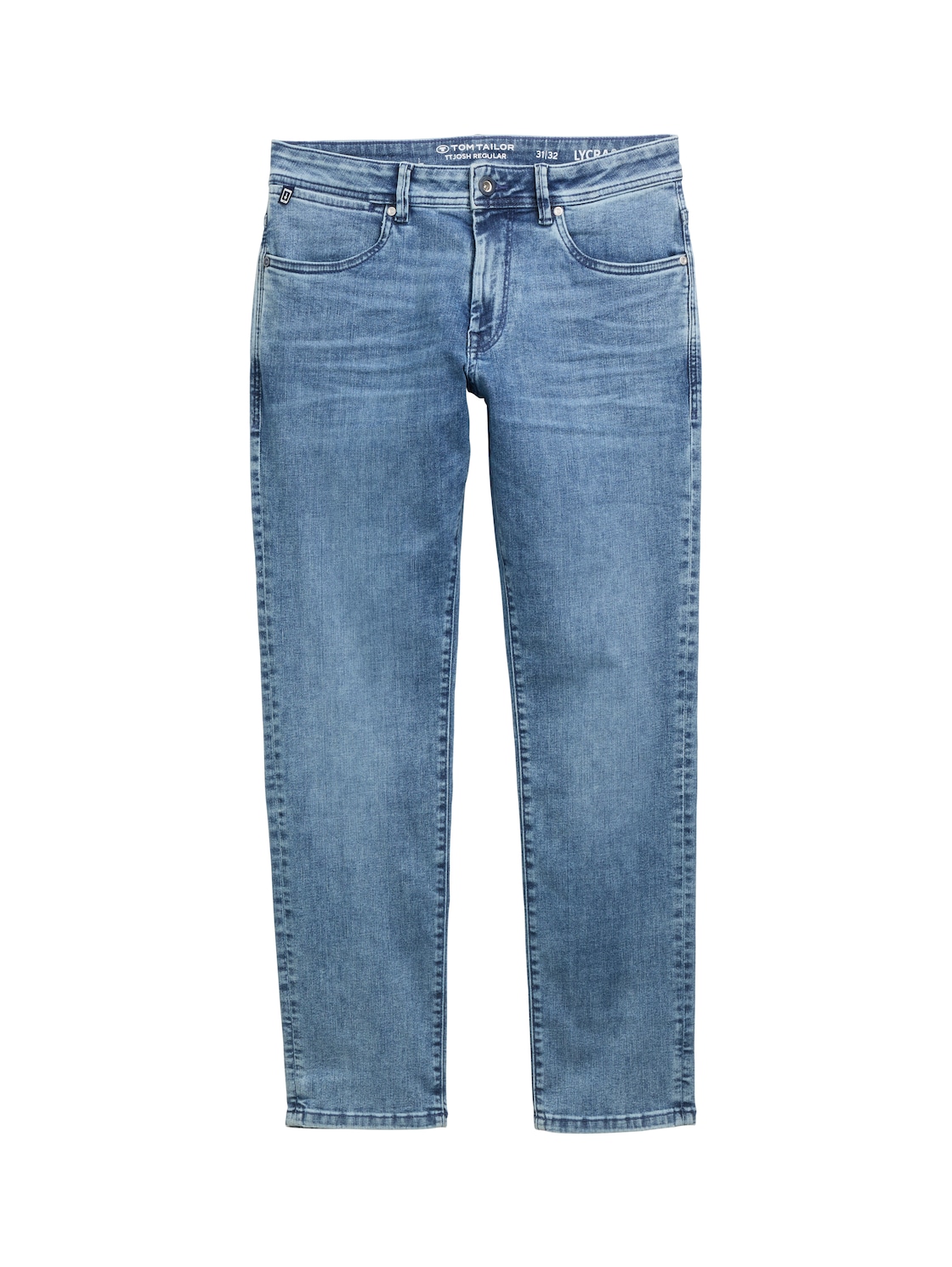 TOM TAILOR Herren TTJOSH REGULAR SLIM Jeans FREEF!T®, blau, Uni, Gr. 31/34 von Tom Tailor