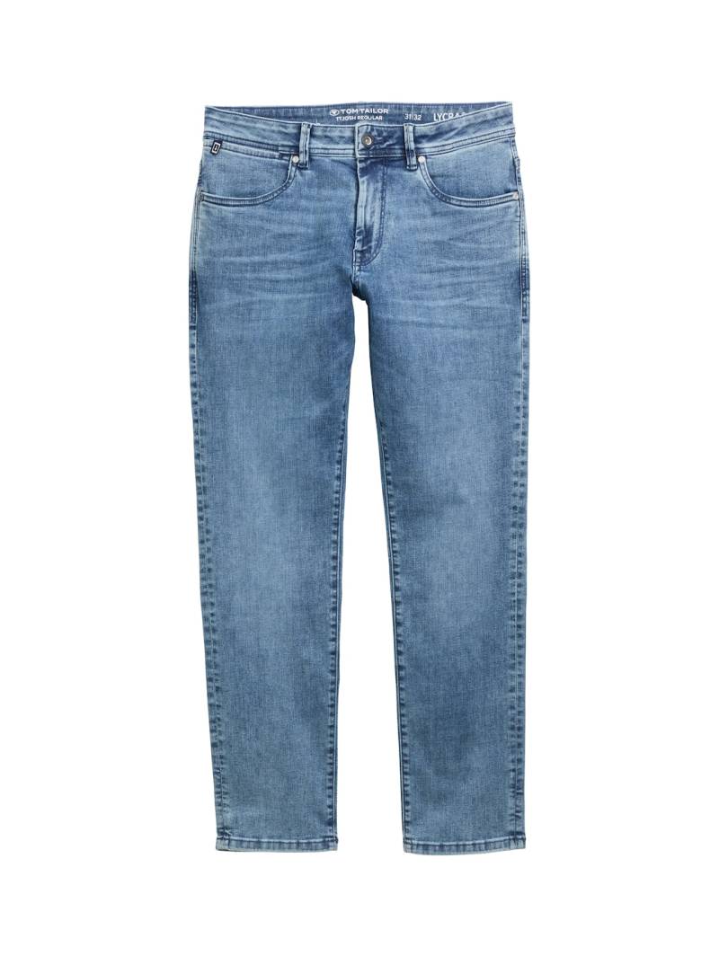 TOM TAILOR Herren TTJOSH REGULAR SLIM Jeans FREEF!T®, blau, Uni, Gr. 31/34 von Tom Tailor