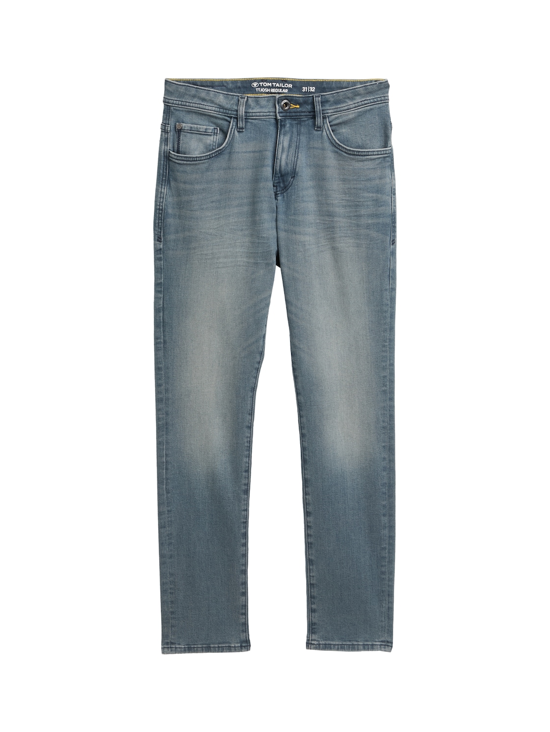 TOM TAILOR Herren TTJOSH REGULAR SLIM Jeans, blau, Uni, Gr. 32/36 von Tom Tailor